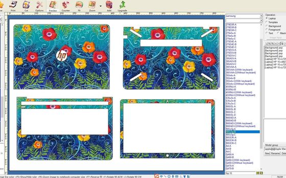 Laptop Skin Making Machine Ontworpen Voor Persoonlijke Doe-Het-Zelf En Professionals Met Uitgebreid Materiaal Pakket En Software Ondersteuning
