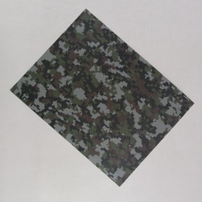 Verwijderbare koolstofvezel camouflage Macbook Air vinyl skin voor laptop