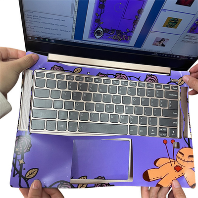 Laptop Laptop van Stickersdaqin Huid Mobiele Beschermer die de Productie van de Machinefabriek maken