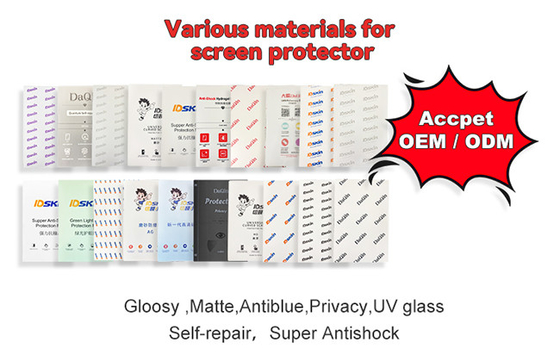 Mobiele telefoons Schermbeschermer Cutter Cut Hydrogel Film / Tpu Film / Explosiebestrijdende Film