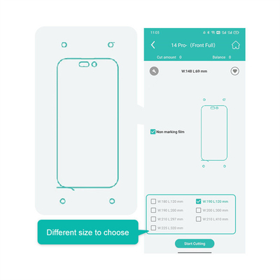 Idskin Screen Protector Cutter Stabiel Gemakkelijk Voor Mobiele Telefoon Beschermfolie