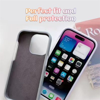 De mobiele Rugdekking Jelly Liquid Silicone Case van de Schokbestendige Celtelefoon voor Iphone 14/14PRO/14 PRO MAXIMUM/13/13PRO