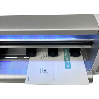 3D mobiele telefoon Achterkant Carbon Fiber Sticker Skin PVC Back Protector Hydrogel Film Cutting Plotter Machine