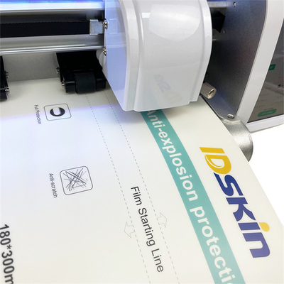 3D mobiele telefoon Achterkant Carbon Fiber Sticker Skin PVC Back Protector Hydrogel Film Cutting Plotter Machine