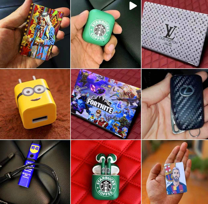 Daqin Laptop / Video Games Pc Beauty Software Op maat gemaakte stickers