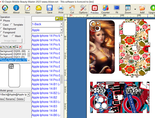 Daqin Laptop / Video Games Pc Beauty Software Op maat gemaakte stickers