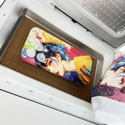 Nieuwe Mini 3D Sublimatie Vacuüm Warm Press Machine voor het drukken Custom Design Phone Case