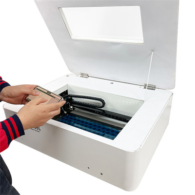 Gewarmde glazen schermbeschermingsfilm Die Intelligente schermbeschermer Laser Cutter Snijmachine Voor Mobiele Telefoon