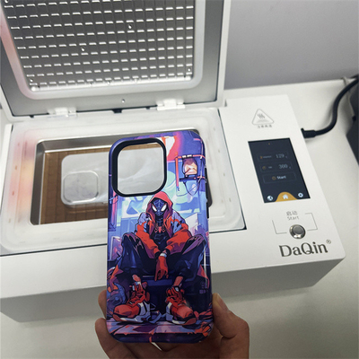 Daqin Mini 3D vacuüm sublimatie warmtepers machine handmatige kwaliteit warmte sublimatie detailhandel telefoonhoesjes
