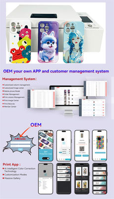 Sublimatie blanco telefoonhoesjes machine mini telefoonhoesjes printer