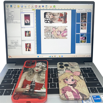 IDskin Mobile Phone Custom Sticker Printing and Cutting Machine (IDSkin mobiele telefoon op maat gemaakt sticker print- en snijmachine)