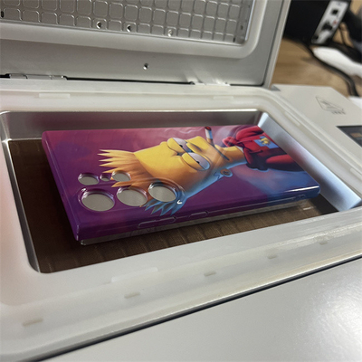 Voor mobiele telefoongeslagen ontworpen toestel voor het printen van warmteoverdrachten