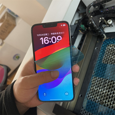 Nano glas hydrogel en vinyl Daqin mobiele gehard glas schermbeschermer laser snijmachine