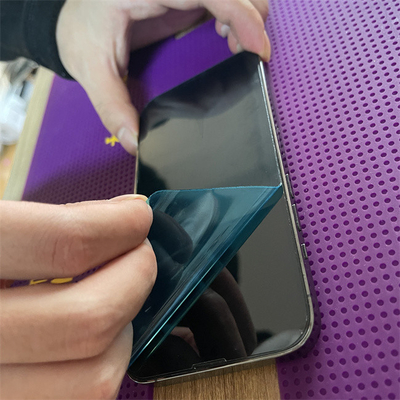 Professionele schermbeschermer laser snijmachine voor mobiele telefoon met custom design software