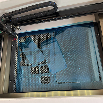Nano glas hydrogel en vinyl Daqin mobiele gehard glas schermbeschermer laser snijmachine