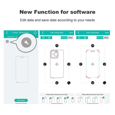 Daqin IDSKIN Hydrogel Film Screen Protector Voor IPhone 13 & IPad TPU Film Snijmachine PC Materiaal Met Camera Gebruik
