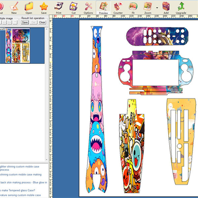 Daqin Laptop Skin Making Machine en Laptop Skin Design Software Cutting Machine voor gepersonaliseerde laptopschillen