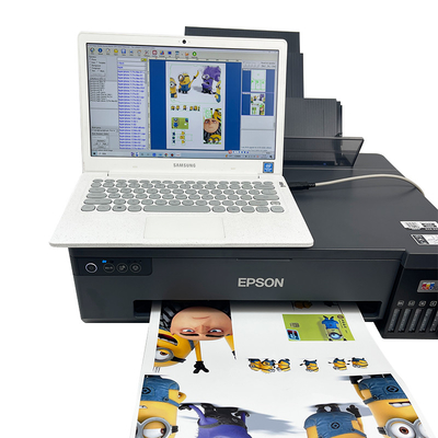 Op maat gemaakte laptopsticker maken machine laptopscherm printer en cutter met software