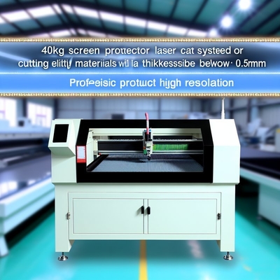 40 kg schermbeschermer Lasersnij-systeem voor delicate materialen Snijdikte Bellow 0,5 mm