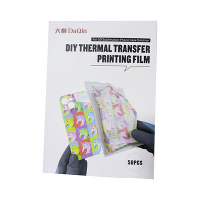 A5 3D Sublimatie Warmtetransfer Film 50 Pack Printbare Film met 3D Vacuum Machine