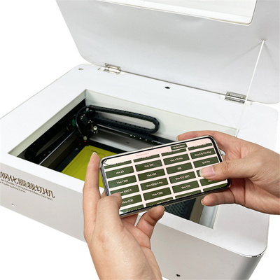 Nano glas hydrogel en vinyl Daqin mobiele gehard glas schermbeschermer laser snijmachine