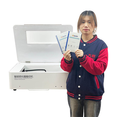 Daqin Mobile Tempered Glass Screen Protector Laser Snijmachine voor het laatste snijden die en grafische gegevens
