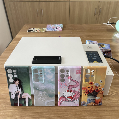Nieuw ontwerp Gepersonaliseerde A4 Film 3D Sublimatie Vacuüm Warmtepers Transfer Gecoat Druk telefoonhoes DIY Kleine machines
