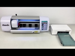 Mini-inktloze printer met IDSKIN-snijmachine